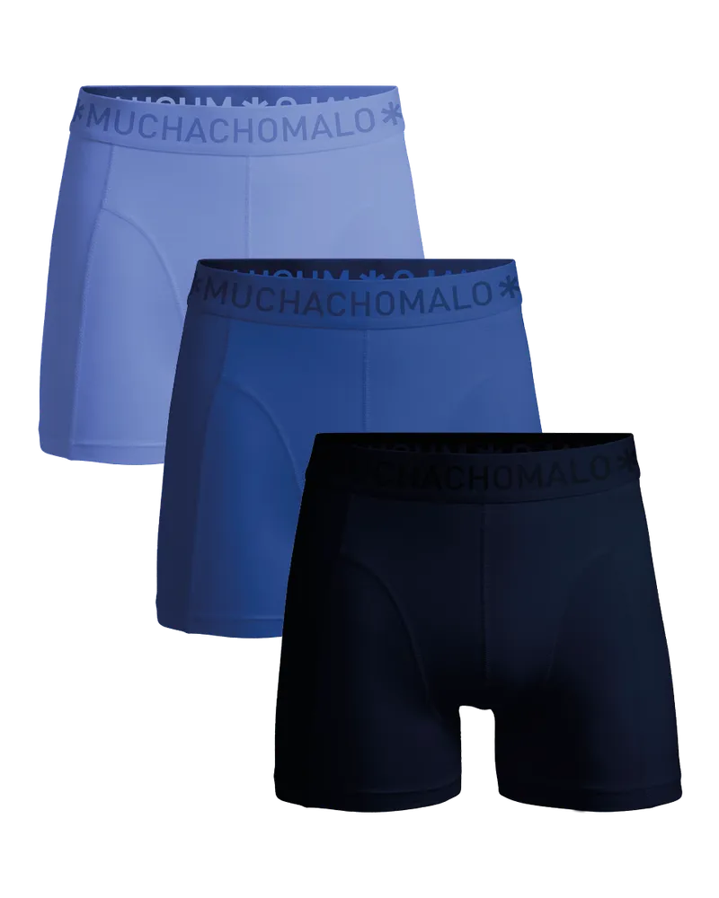 Muchachomalo Herren Boxer Shorts - 3er Pack - Herren Unterwäsche Mehrfarbig