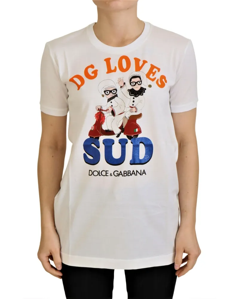 Dolce & Gabbana Dolce Gabbana Tsh8086 T-Shirt Weiß