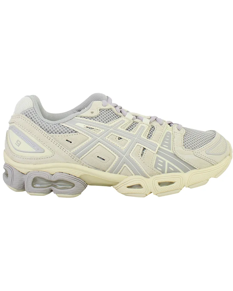 Asics Gel-Nimbus 9 Damen Beigefarbene Sneakers Beige