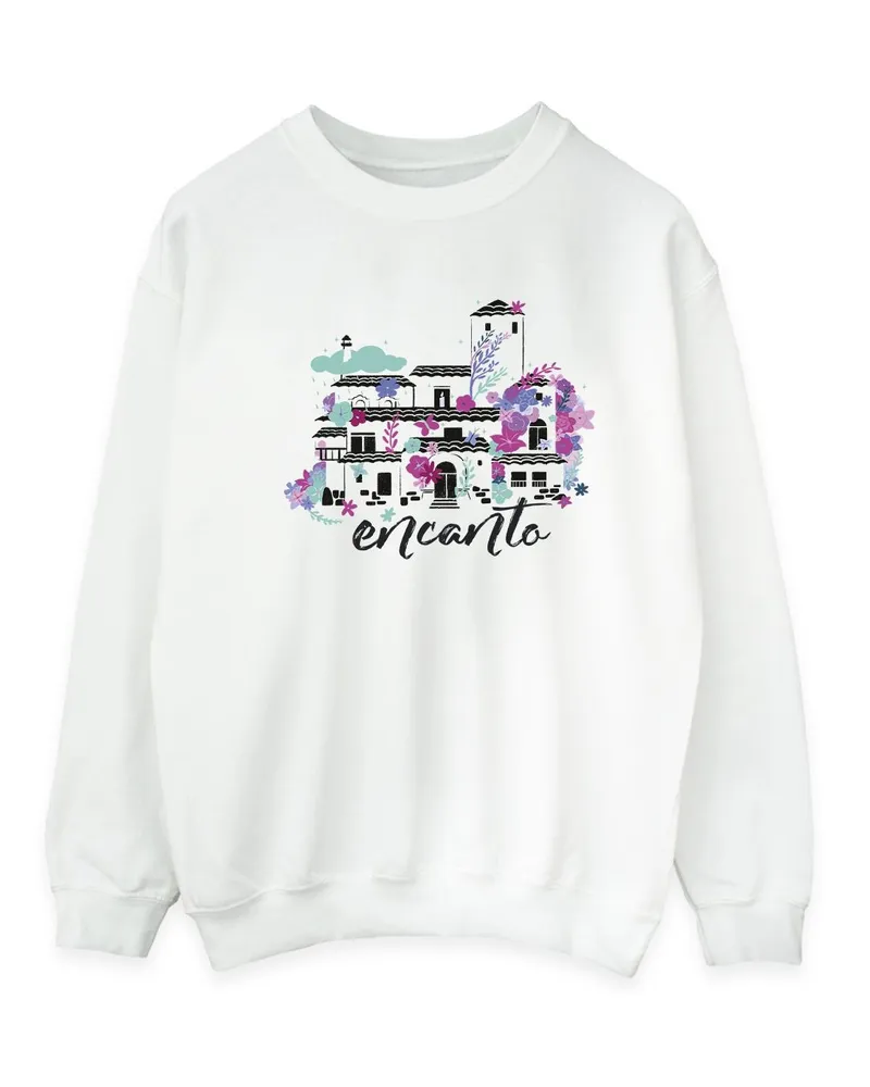 Disney Encanto Casita" Sweatshirt für Herren (Weiß Weiß