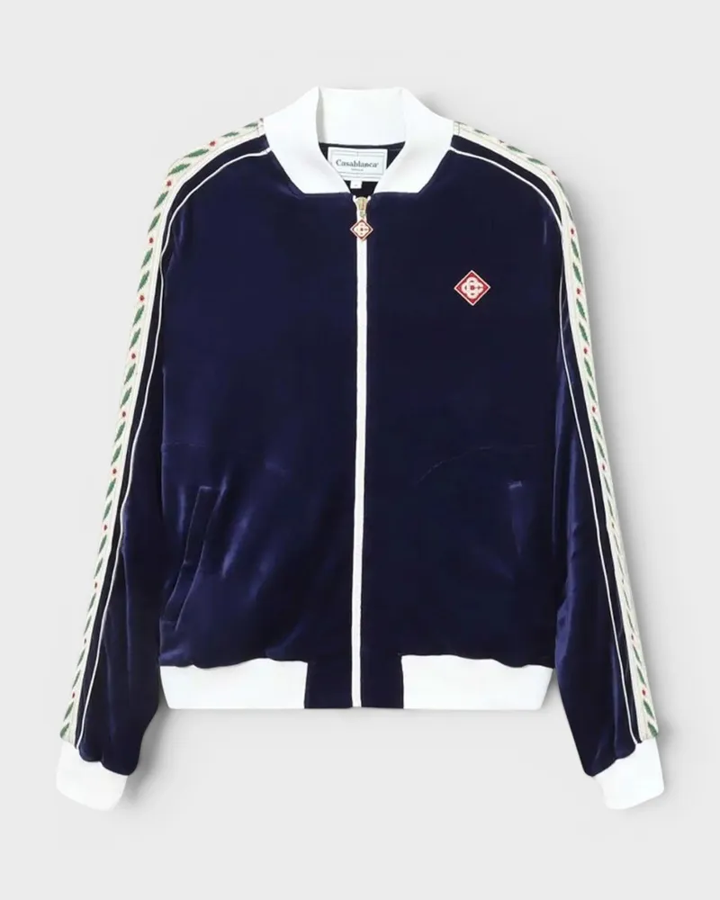 Casablanca Paris Laurel Trainingsjacke In Marineblau Marineblau