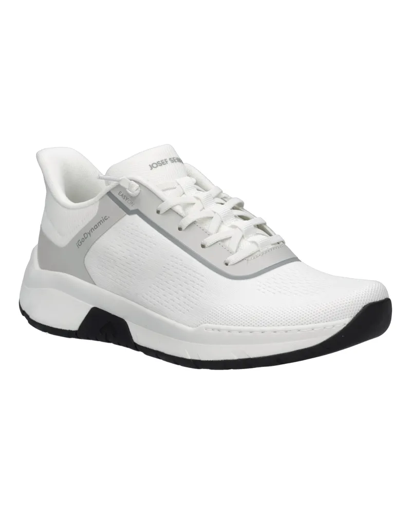 Josef Seibel Herren Sneaker Mitchell 15 in weiss-schwarz Weiß