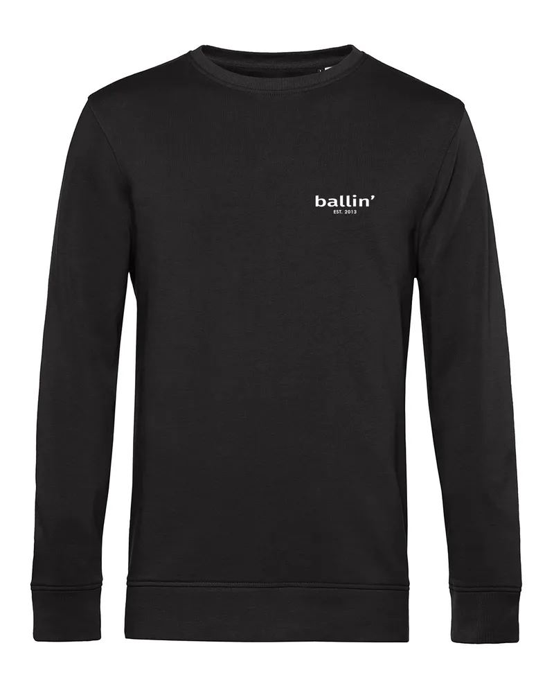 Ballin Small Logo Sweater von  Est. 2013 in der farbe Schwarz und in größe S Schwarz