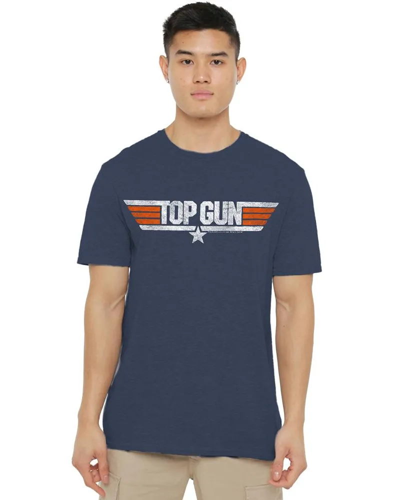 Top Gun T-Shirt für Herren/Damen Unisex (Marineblau Marineblau