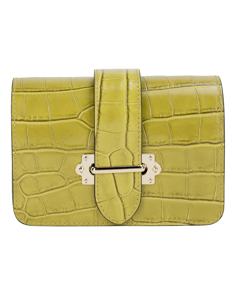 FAINA Umhängetasche Mini Damen Limette Limettengrün