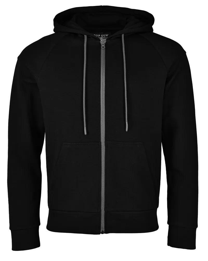 Top Gun Sweatjacke TG22005 Schwarz