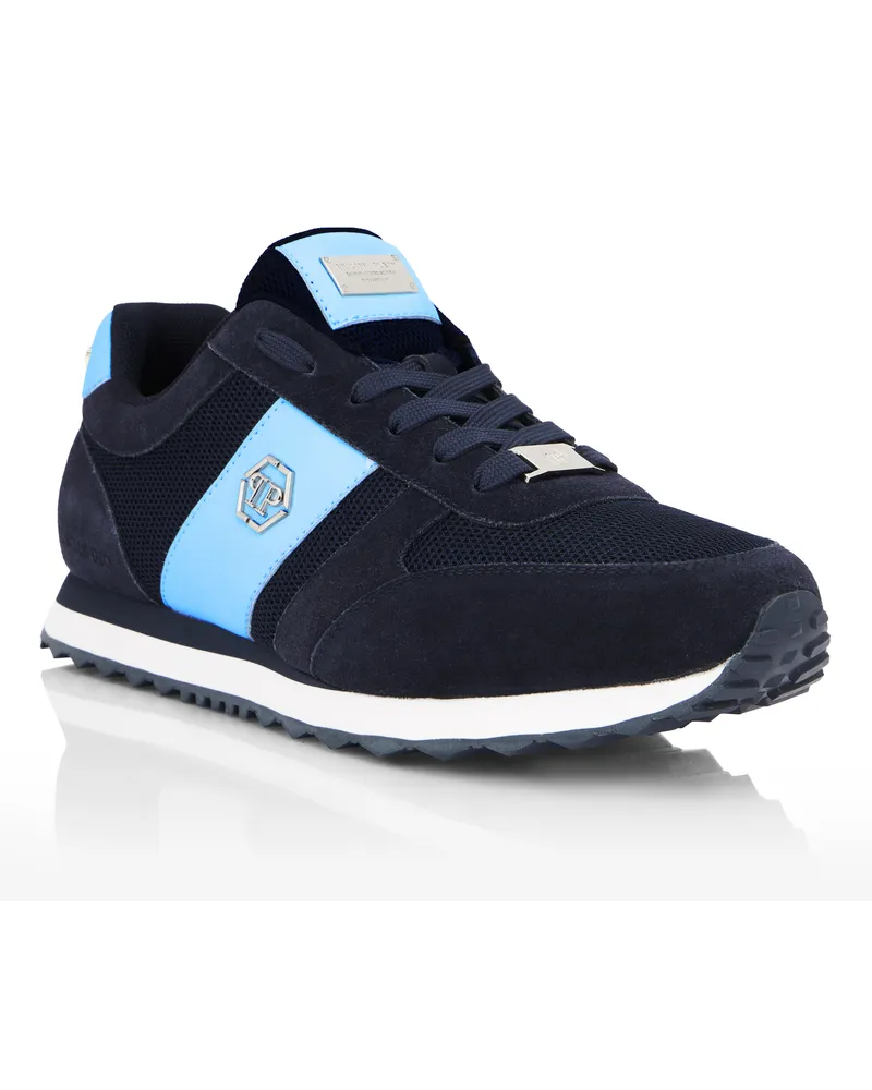 Philipp Plein Portofino Runner Hexagon Dunkelblau