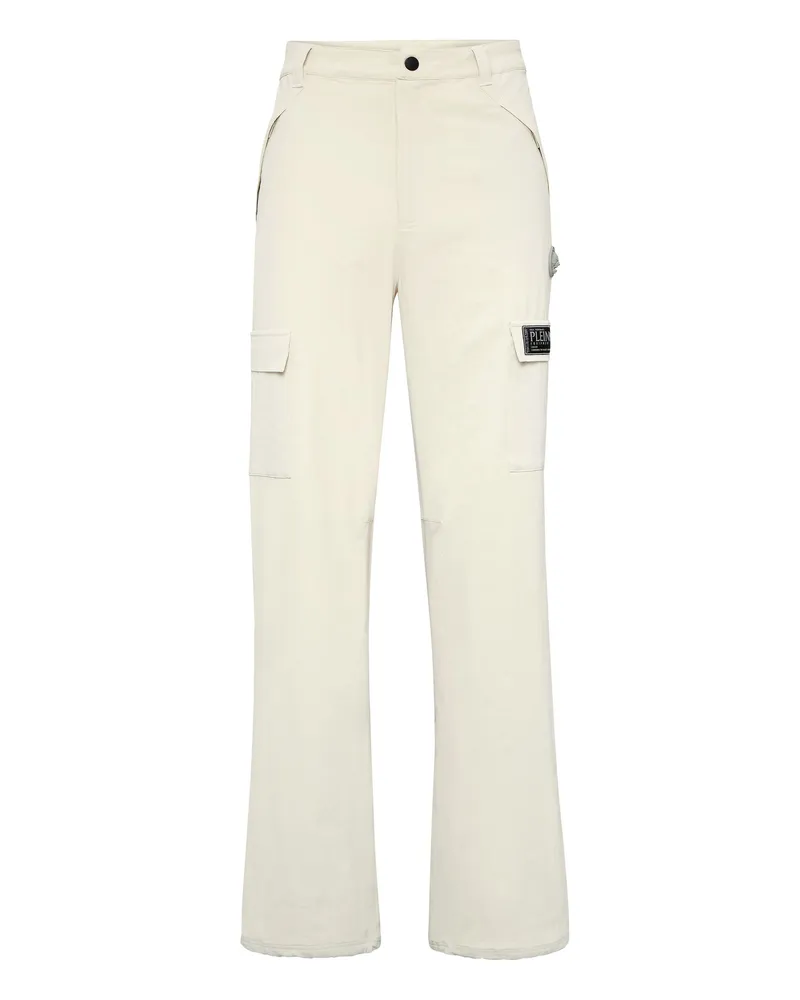 Philipp Plein Cargohose im Cargo-Fit mit Scratch-Detail - Grau Grau