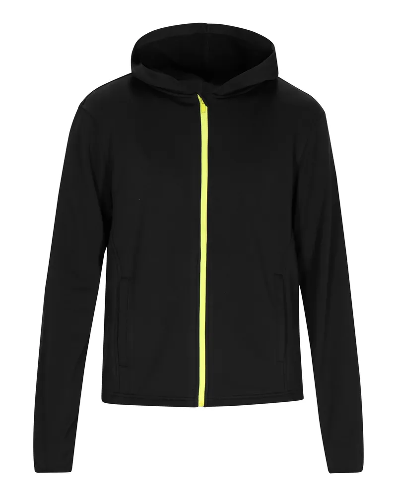 My Mo Jacke Herren Schwarz Limette Schwarz