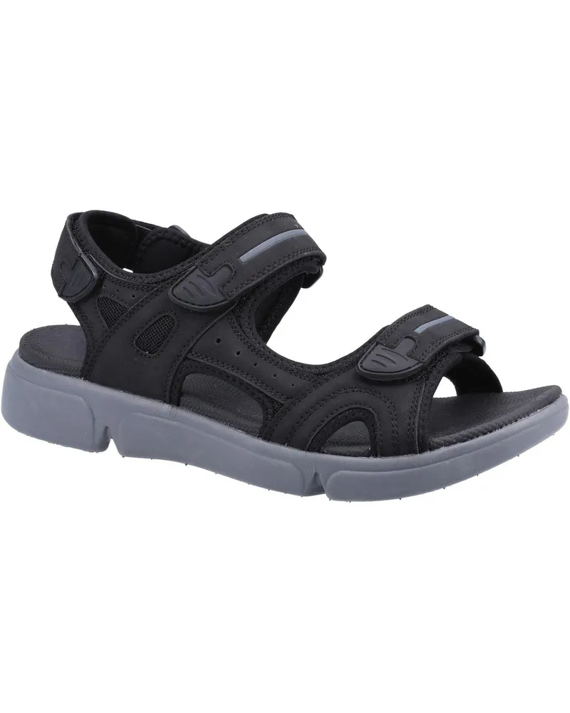 Hush Puppies Castro Sandale Herren Schwarz