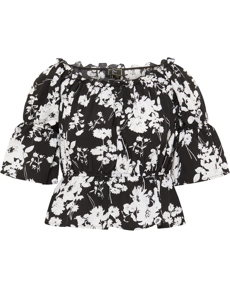 FAINA Blouse de carmen mioki Schwarz