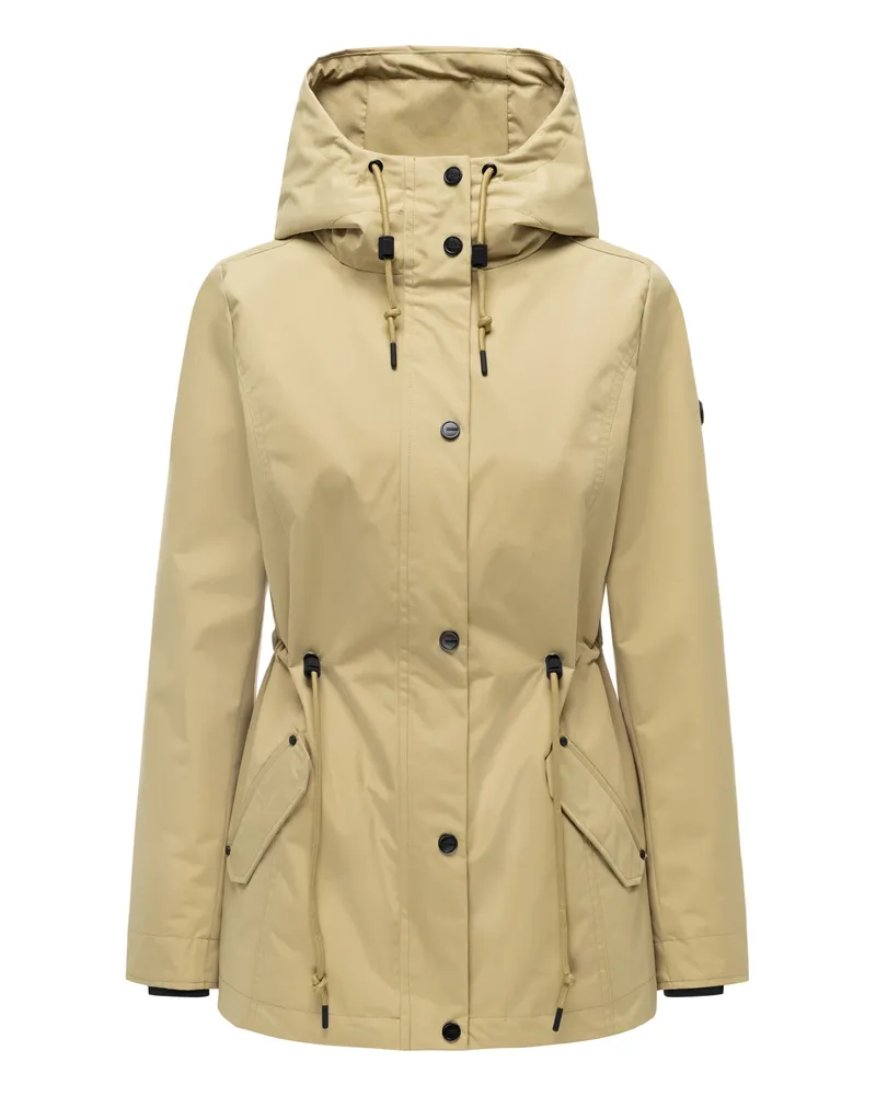 Marikoo Übergangsjacke mit Kapuze - Grün Grün
