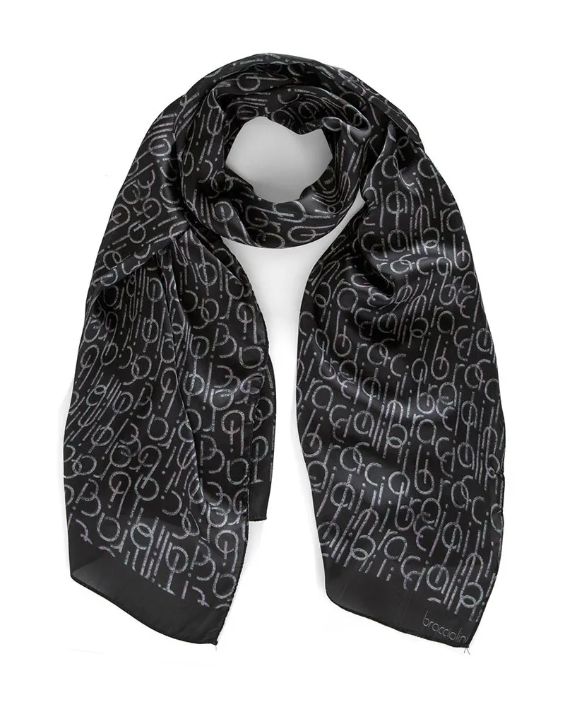 Braccialini Foulard Frauen Schwarz