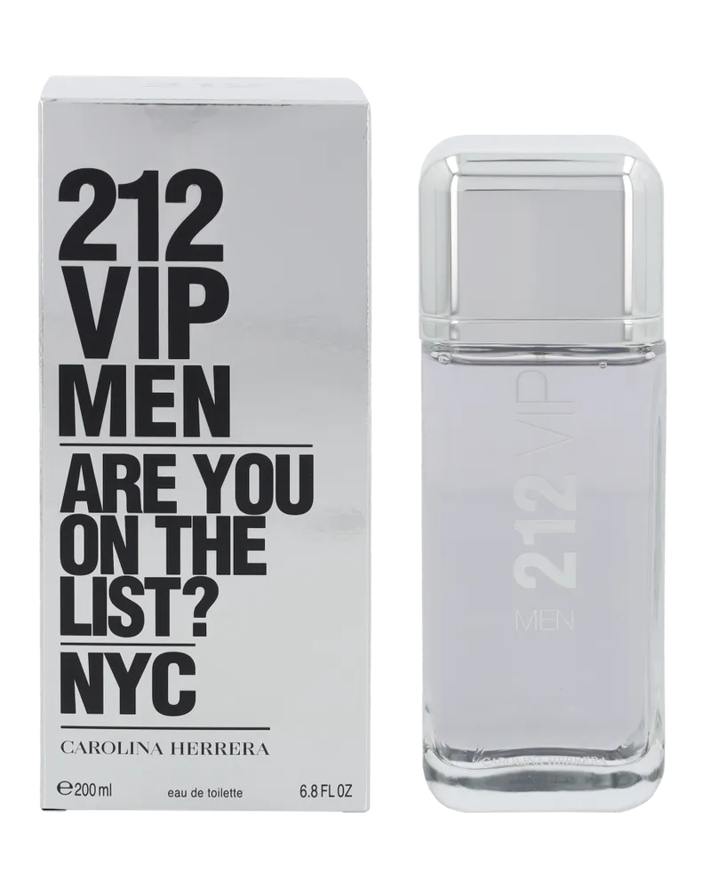 Carolina Herrera New York 212 VIP Men Edt Spray 200ml 