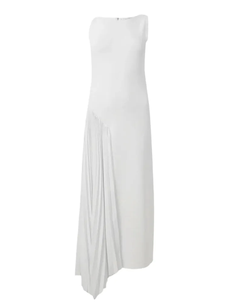 Ted Baker Ärmelloses Strickkleid Azzina Von  In Elfenbein Mit Falteneinsatz Creme