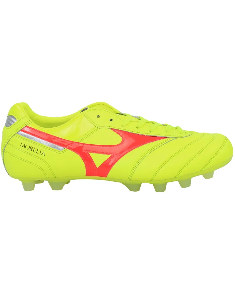 Mizuno Morelia II Japan FG Herren Gelbe Fußballschuhe Gelb