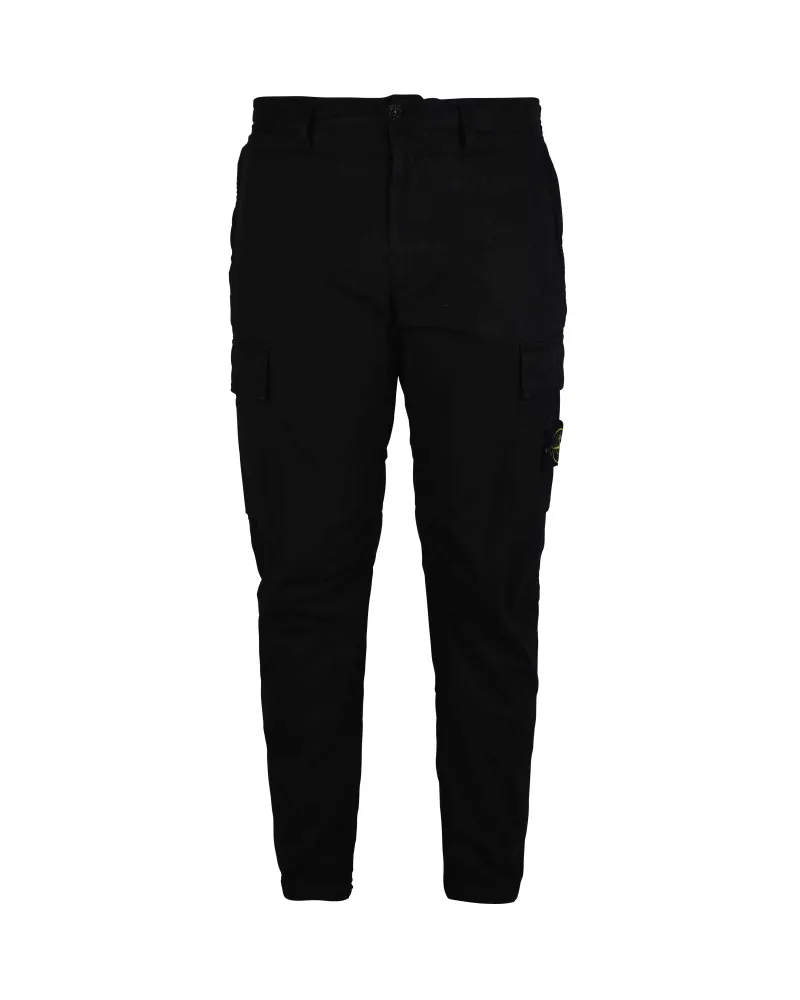 Stone Island Cargo-Hosen Schwarz Schwarz