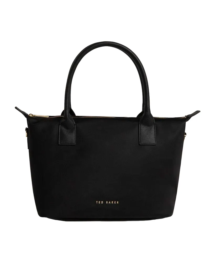 Ted Baker Tragetasche, Nylon, Alltag (Schwarz Schwarz