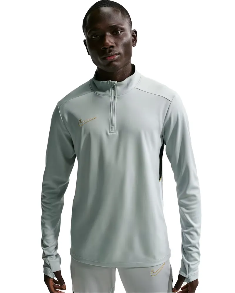 Nike Academy" Drill-Top für Herren (Grau/Gold Grau
