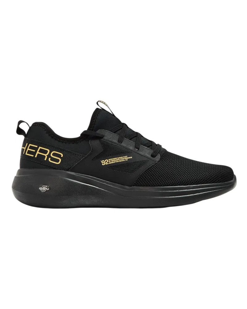 Skechers Go Run Fast" Sneaker für Damen (Schwarz Schwarz