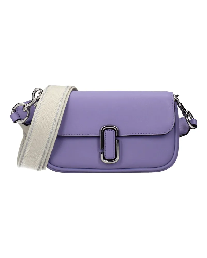 Marc Jacobs Lila Leder Umhängetasche Lila