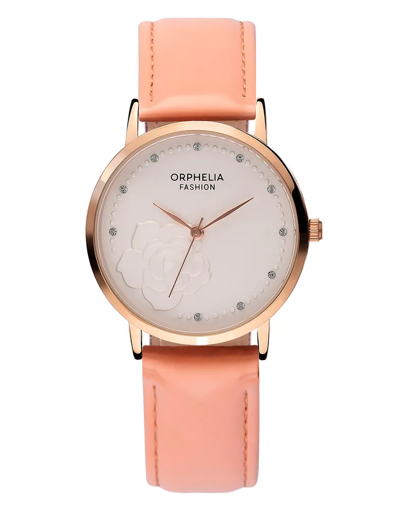 Orphelia Fashion Petal Blossom Damenuhr in Pink OF711902 Rosa