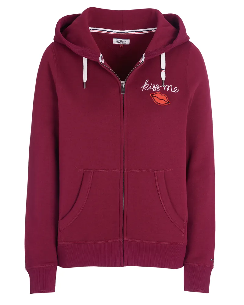 Tommy Hilfiger Denim Jacke Rot