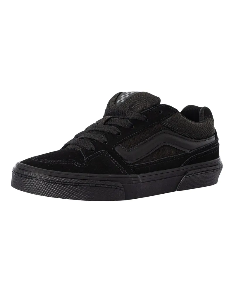 Vans Caldrone Wildleder/Mesh-Turnschuhe, Schwarz Schwarz