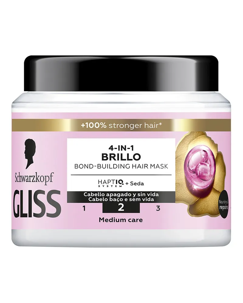 Schwarzkopf Gliss Liquid Slik Maske 400 ml 