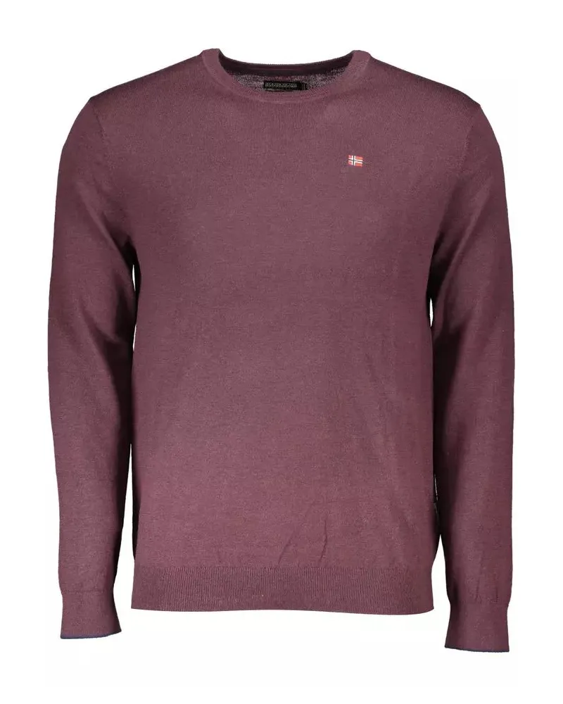 Napapijri Pullover mit Rundhals-Ausschnitt Stil 21707 Fuchsia