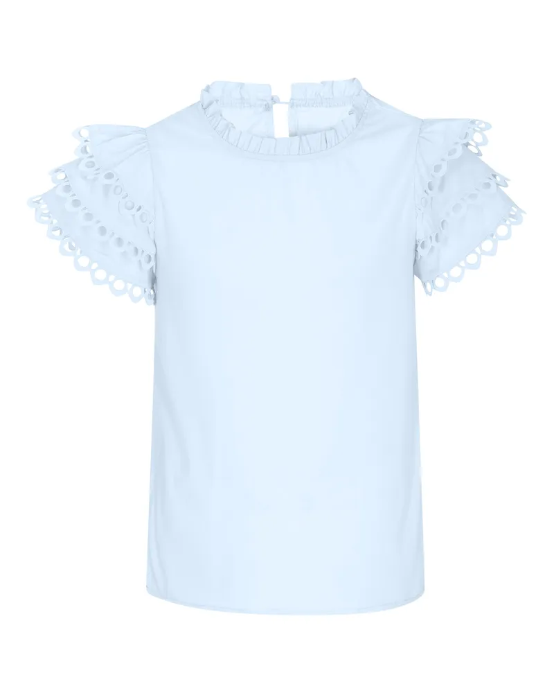 FAINA Bluse Frauen Blau Blau