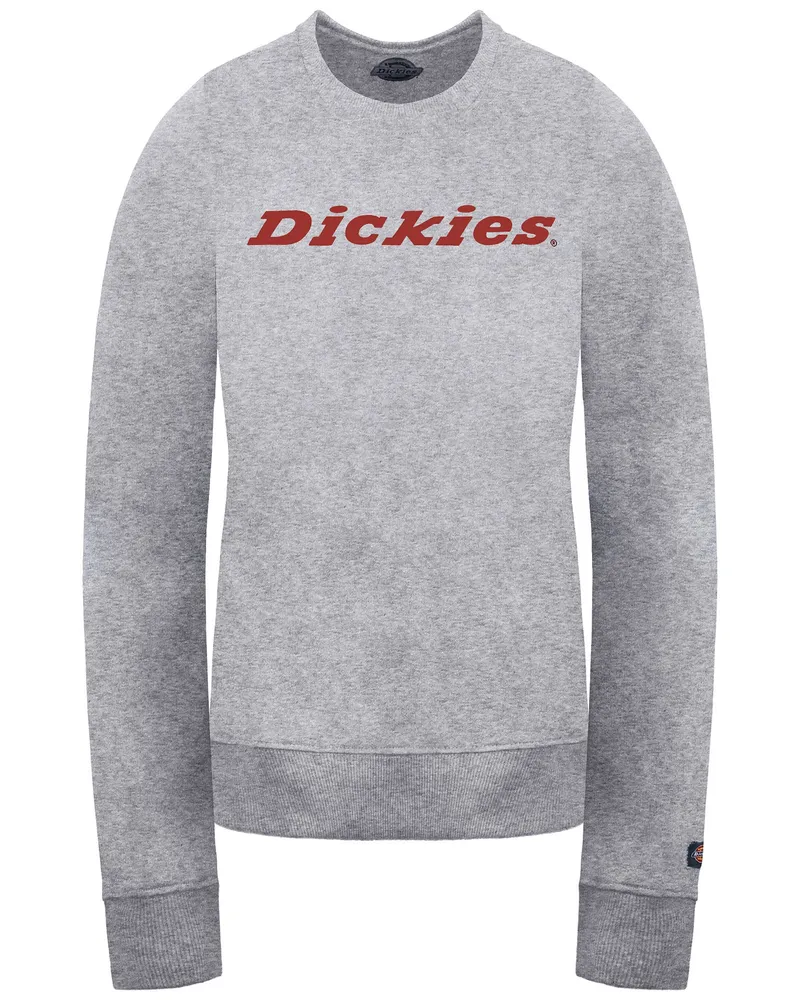 Dickies Wordmark Damen Grauer Pullover Grau