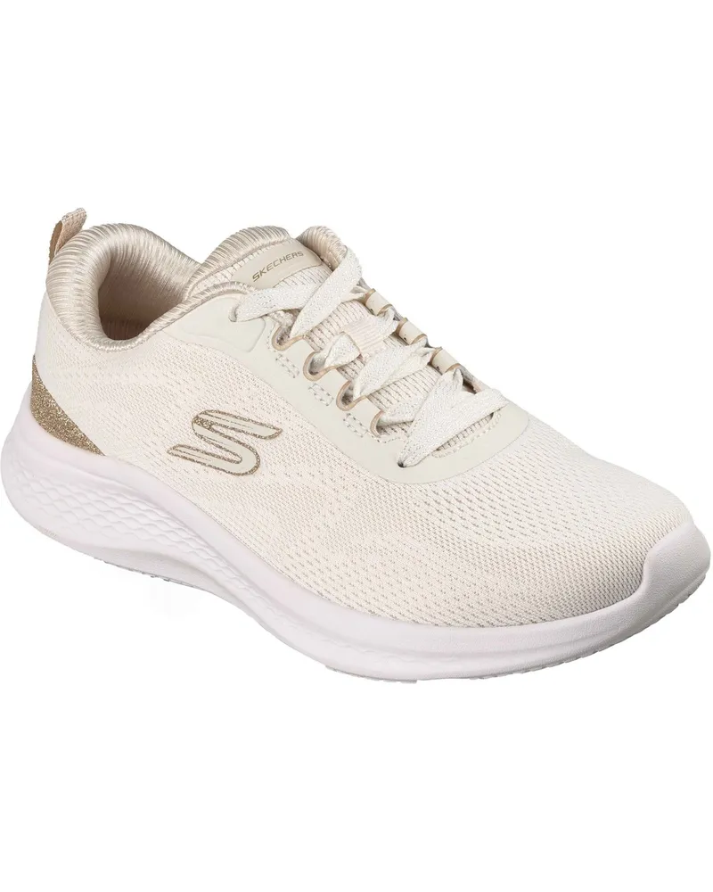 Skechers Skech-Lite Pro 2.0 Polyester Damen Sneaker Natur/Gold Natur