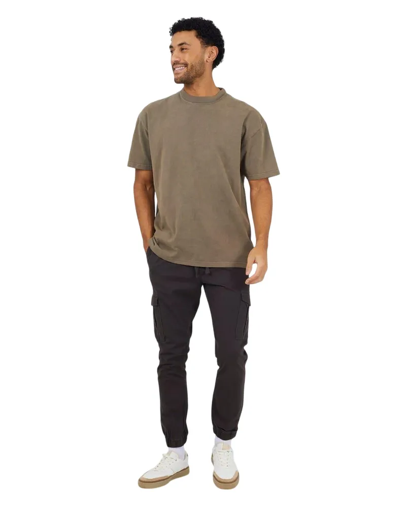Brave Soul Cargo Jogginghosen für Herren (Dunkelgrau Grau