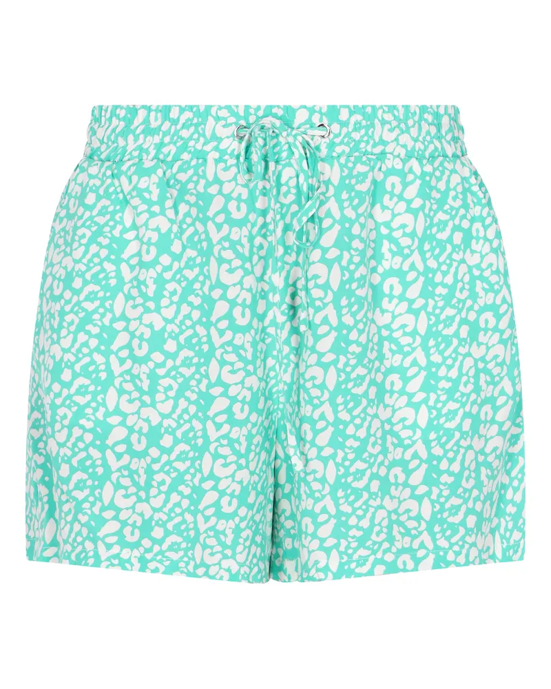 My Mo Shorts Frauen türkis weiß Türkis