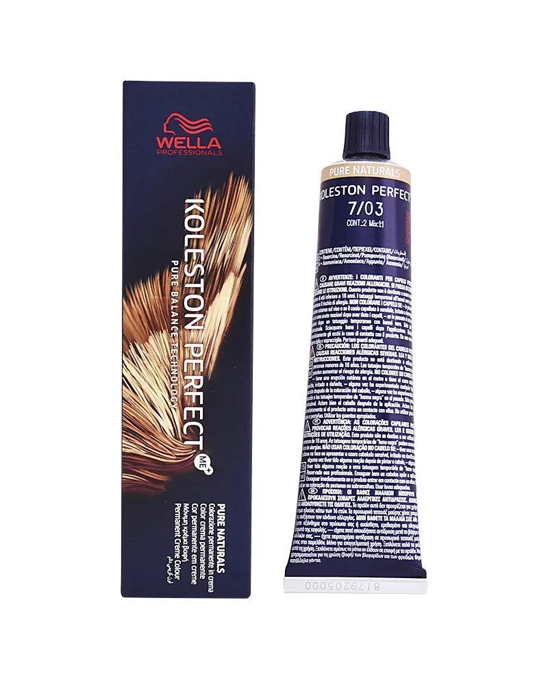 Wella Koleston Perfect Me+ Pure Naturals 7/03 60 ml 