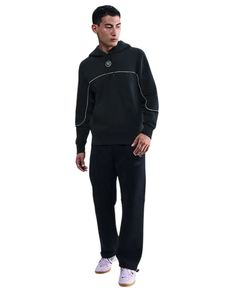 Nike T90" Kapuzenpullover für Herren (Schwarz Schwarz