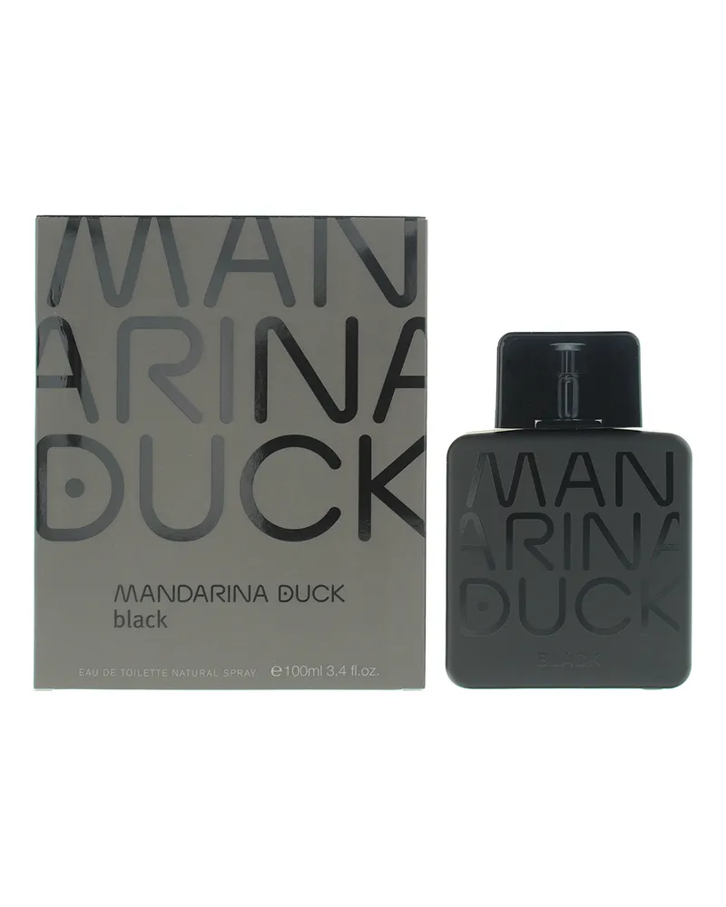 Mandarina Duck Pure Black Eau De Toilette 100ml Spray für Ihn 