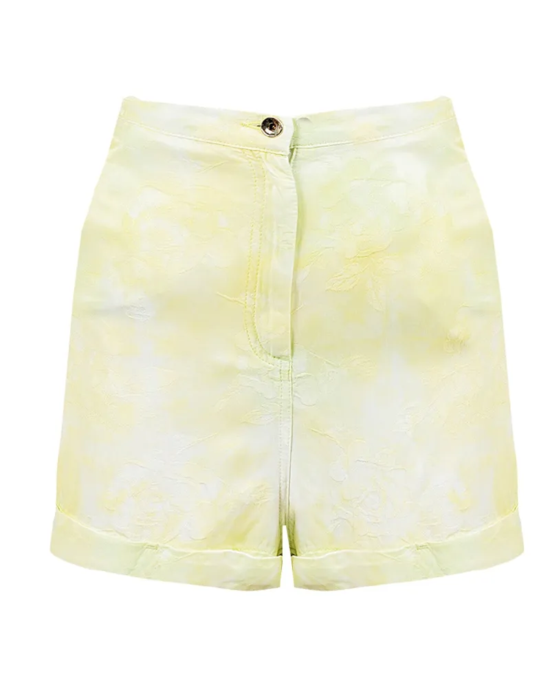 Patrizia Pepe Shorts Damen gelb Gelb