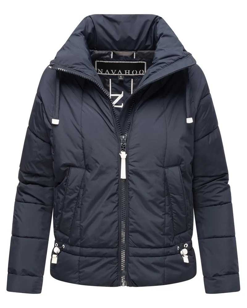 NAVAHOO Luftzauber Winterjacke, leicht, warm und stylisch - Blau Blau