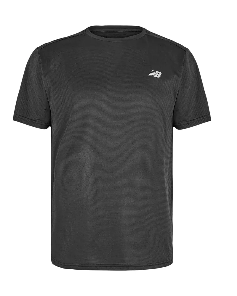 New Balance T-Shirt für Herren, Regulär (Schwarz Schwarz