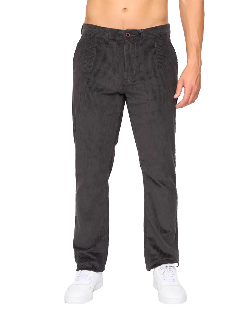 CrossHatch Cordout" Hosen für Herren Grau