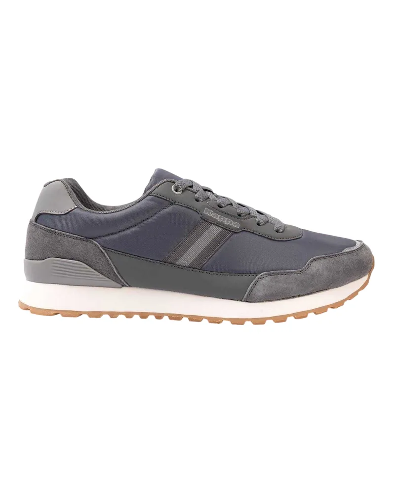Kappa Draydon" Logo Sneaker für Herren, Wildleder, Niedrig geschnitten (Dunkelgrau Grau
