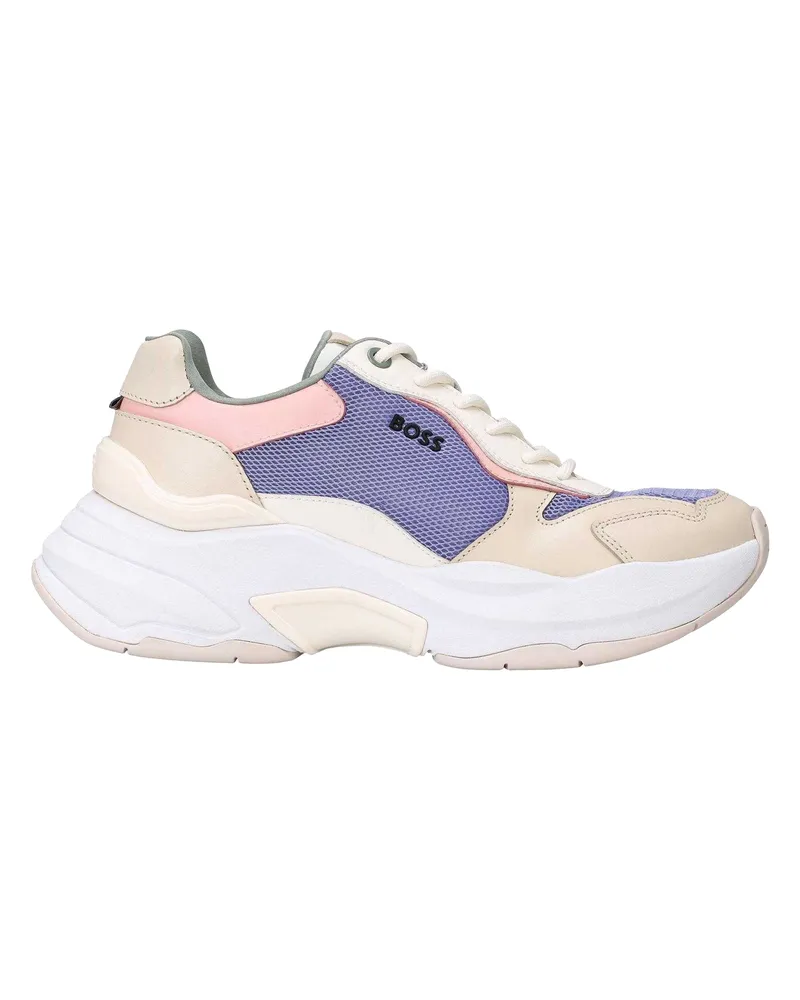 HUGO BOSS Noa" Sneaker für Damen, Leder (Violett Lila