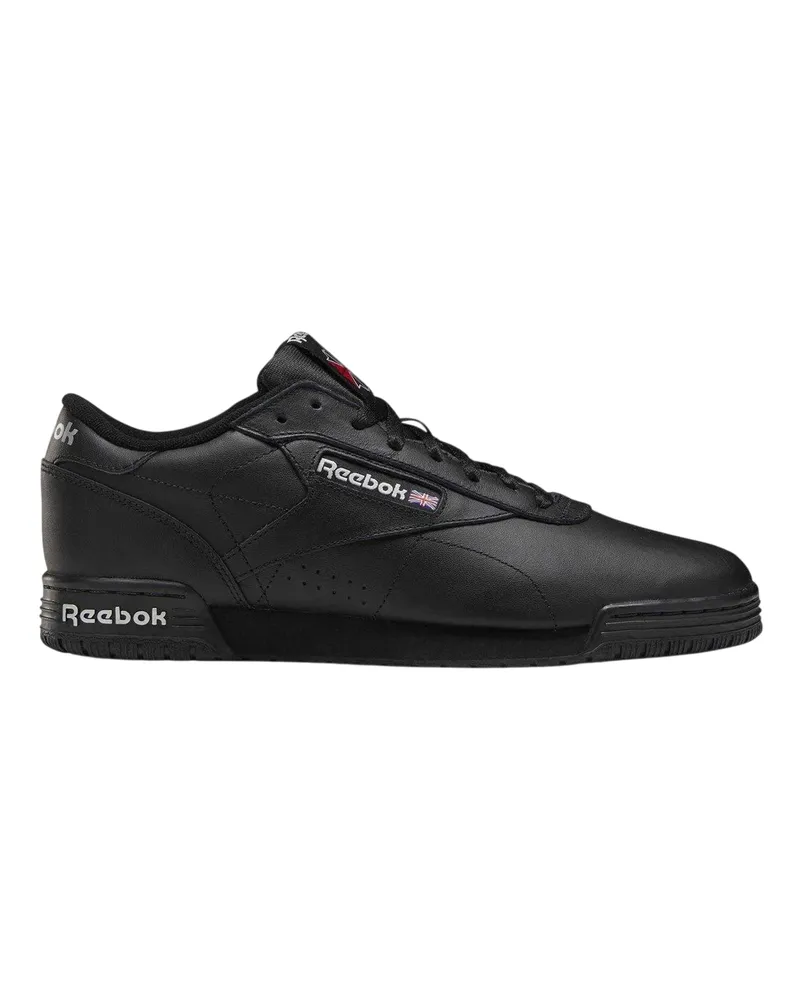 Reebok Exofit" Sneaker für Herren, Leder, niedrig geschnitten (Schwarz/Silber Schwarz