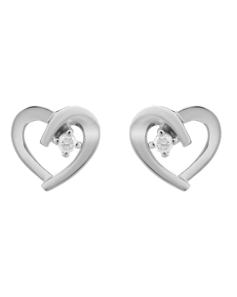 Orphelia Mera' Damen Ohrstecker aus 925 Sterling Silber - Silber zo-7370 Silber