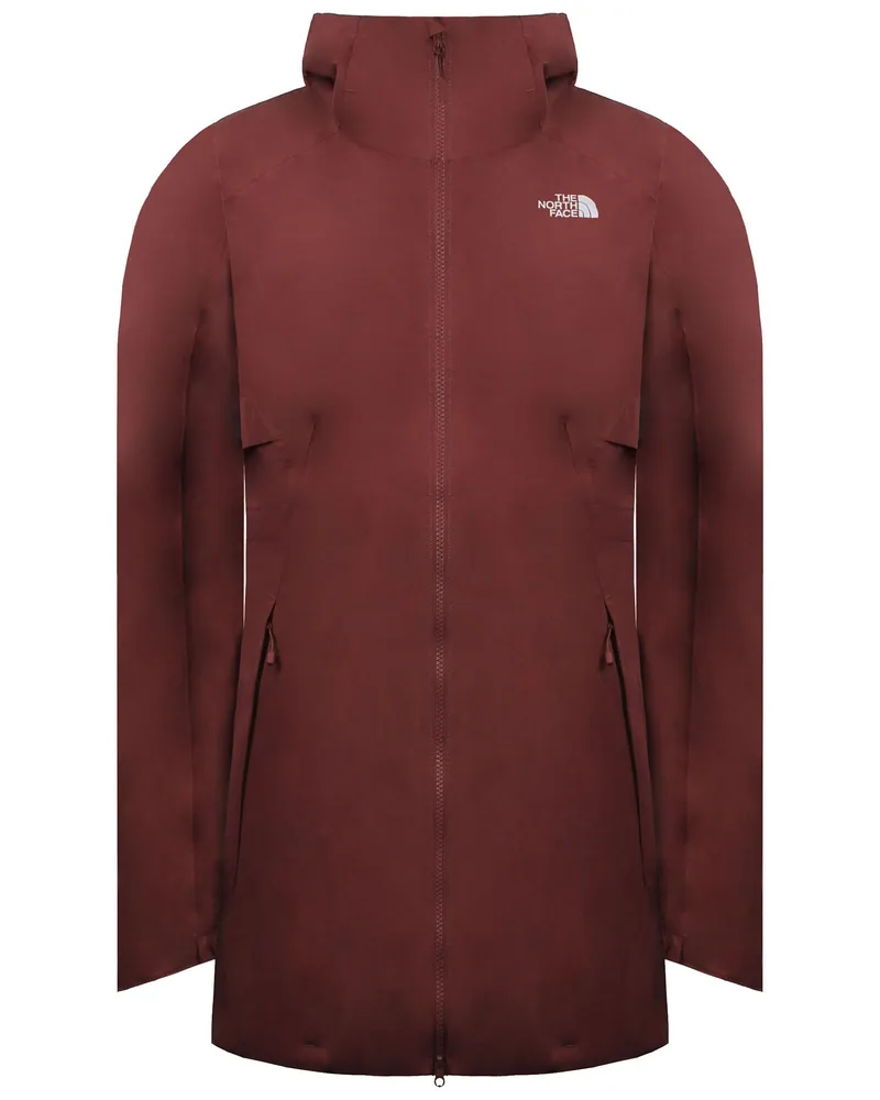 The North Face Hikesteller Damen Brauner Isolierter Parka Jacket Braun