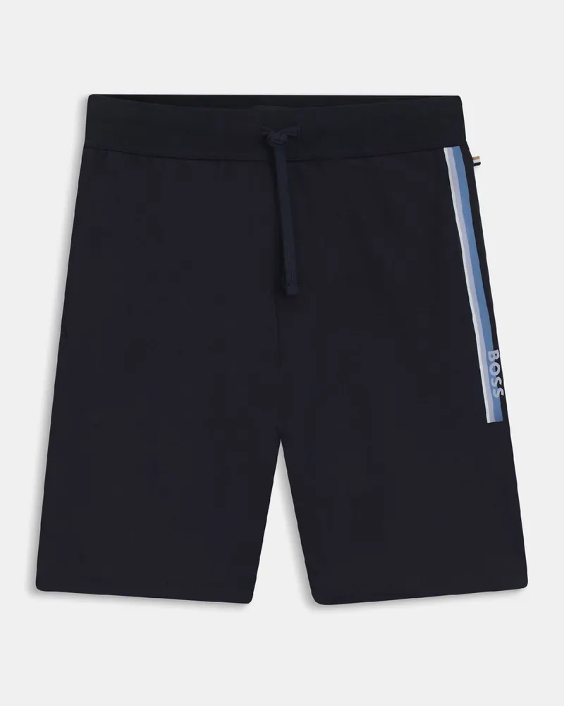 HUGO BOSS Herren  Authentische Shorts in Dunkelblau Blau