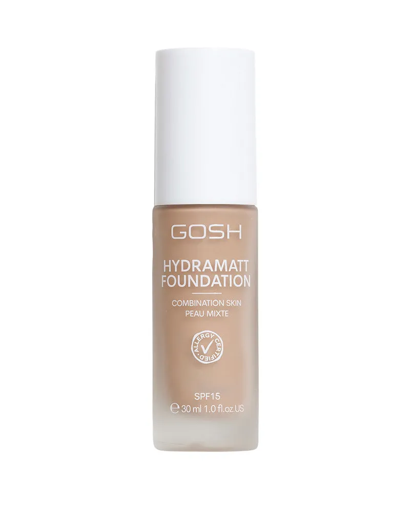 Gosh Copenhagen Hydramatt Make-up-basis Spf15 #010-helles Dunkelrot 30 ml 