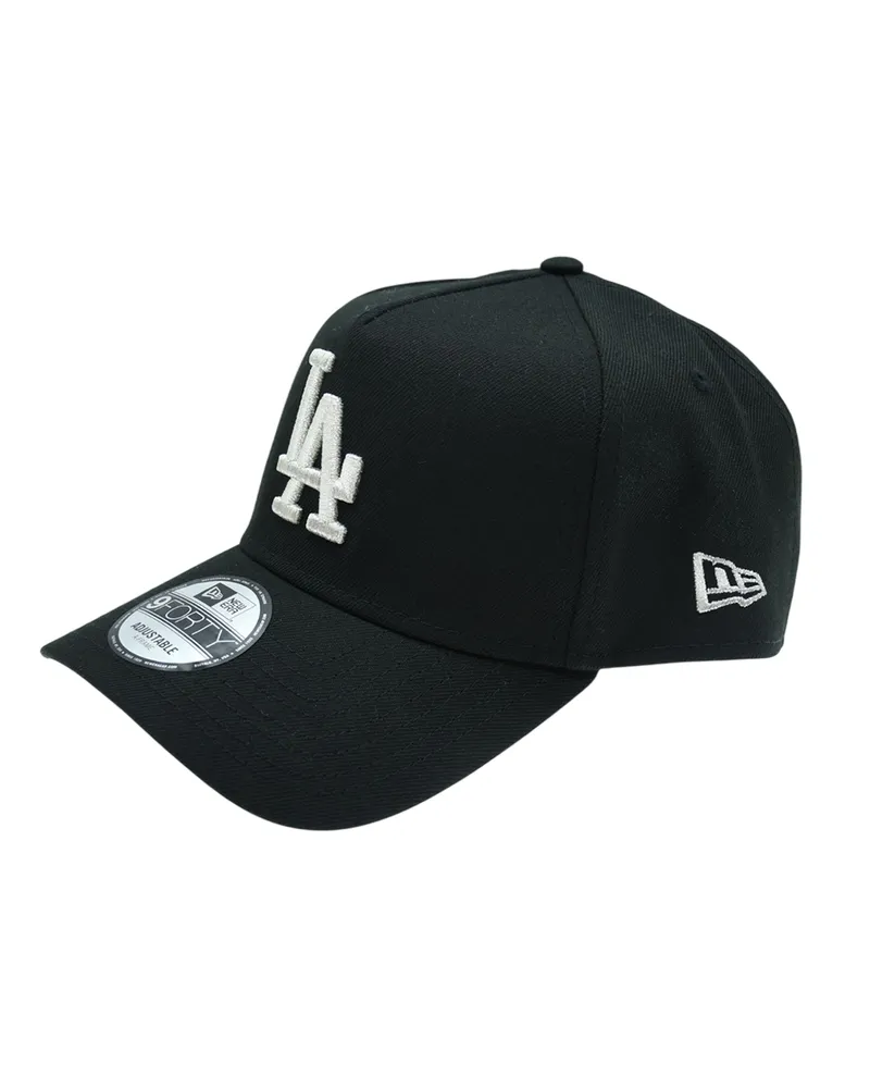 New Era 9Forty" Baseball-Mütze für Herren/Damen Unisex (Schwarz/Weiß Schwarz
